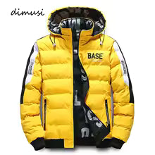 DIMUSI Winter Men Padding Jacket