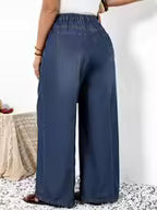 Plus Size Wide Leg Jeans for Women