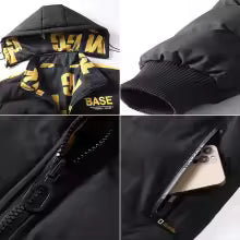 DIMUSI Winter Men Padding Jacket